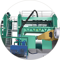 萊州市立圣機械有限公司生產的石材切割機黃崗巖大砂鋸